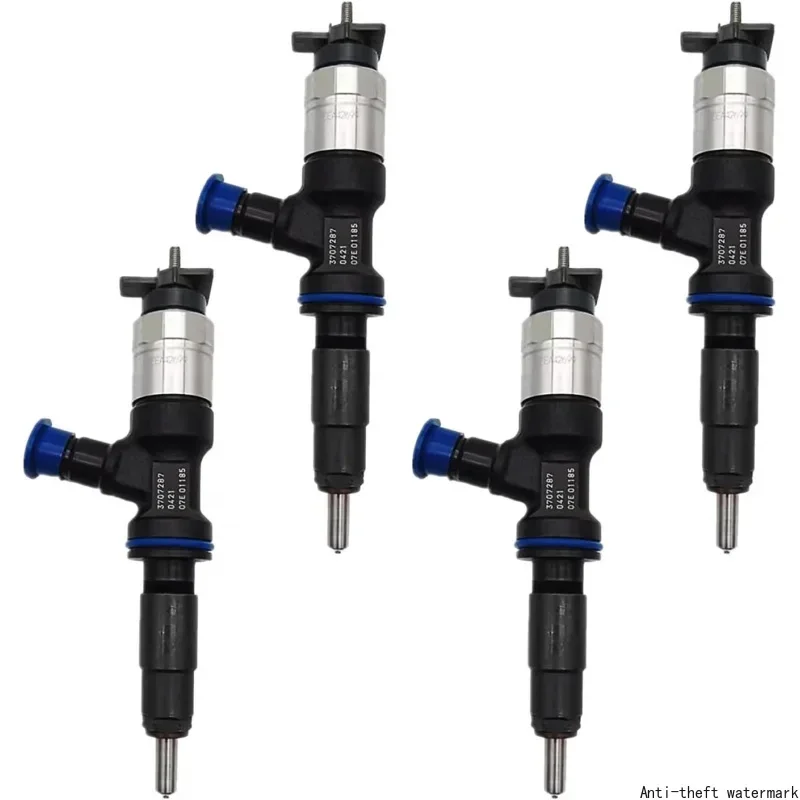 2026 Hot Selling 4-Pack Fuel Injectors 370-7287 T409983, Suitable for Loaders 416F 420F 428F 312E