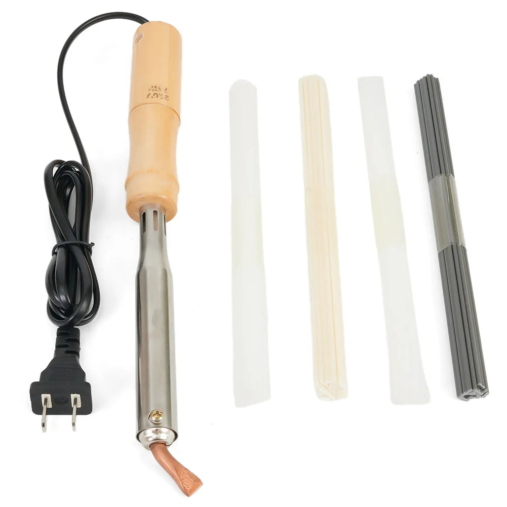 75 Watt Electric Soldering Iron Auto Iron KIT PLASTIC PP Repair Rod TPO WELDING Newest Protable Reliable Useful