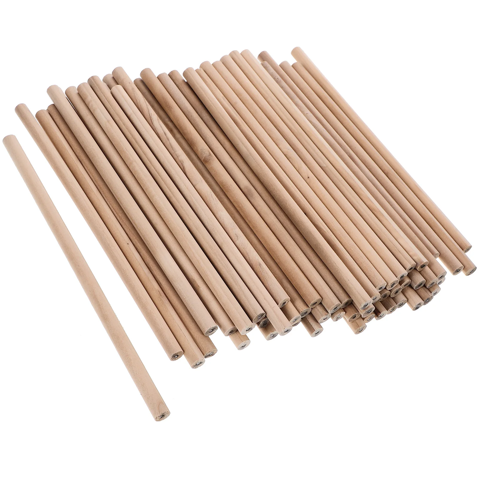 100 Pcs Environmentally Friendly Wood Pencils HB Sketching Drawing Small Half Pencils Students Writing School Supplies