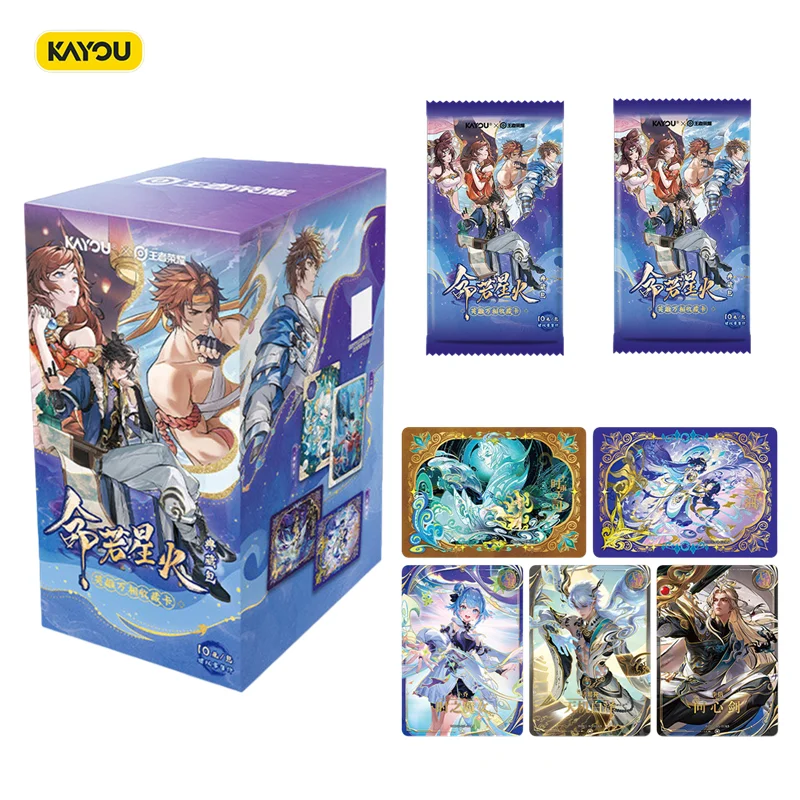 100% Authentisches KAYOU Honor of Kings Heroes All-Phases Collection Deluxe Pack Vol.2 Sammelkarten-Box Offizielles Spiel-Sammlerstück