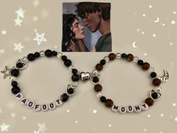 Handmade Y2K Jewelry,Padfoot and moony bracelets (wolfstar)