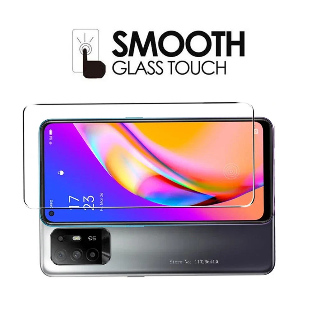 2 n2 tutto vetro temperato trasparente per Oppo A94 4G A53 5G A54 A74 protezione dello schermo della fotocamera su vetro Oppo A74 4G A94 4G