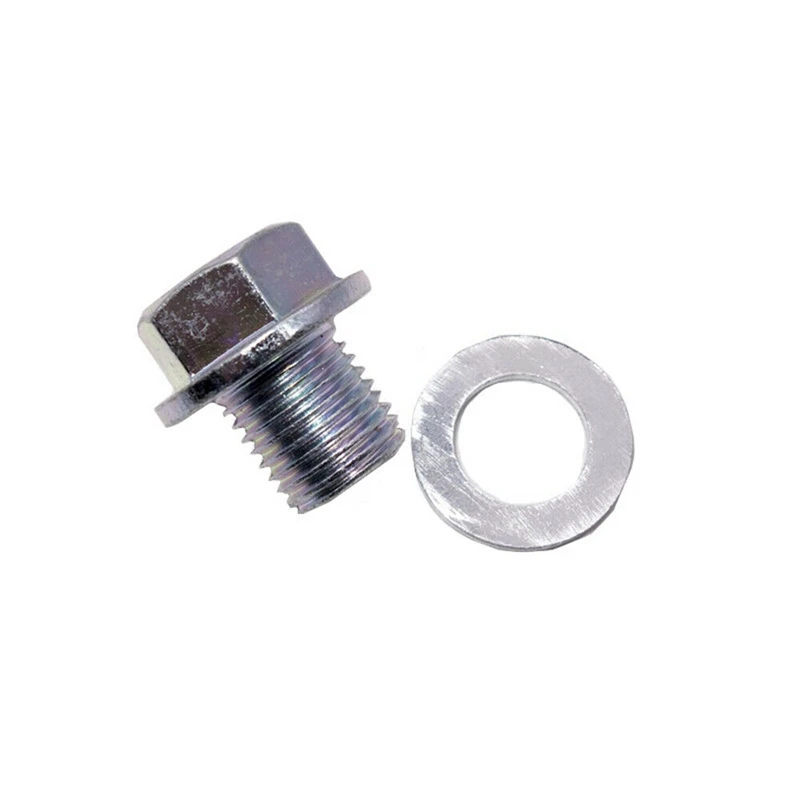 

Engine Oil Pan Drain Bolt Plug With Washer For Honda/Acura & 028247 Oil Distributor Seal O-Ring Kit For Select 1975-2002