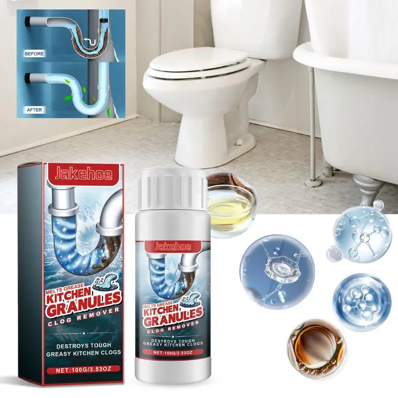 

Drainage Pipeline Dredging Agent Easily Eliminating Hard Water Deposits Improves Flushing Effects Powerful Pipe Declogging Agent