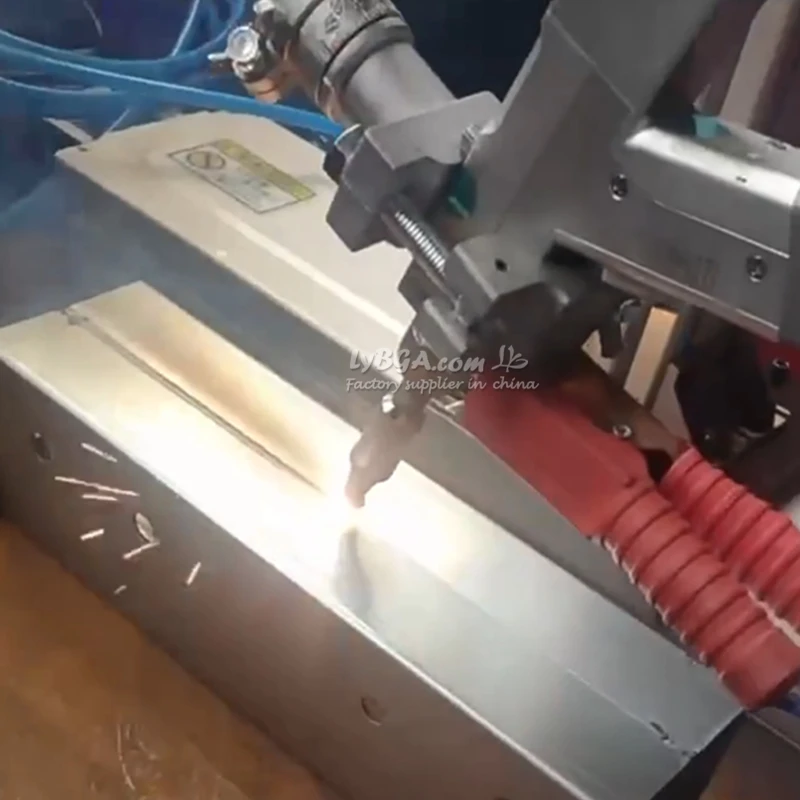LY Automatic Welding Straight Seam Welding Auxiliary Fixture Diamond Universal Chuck Servo Motor 150-1500mm Work Schedule