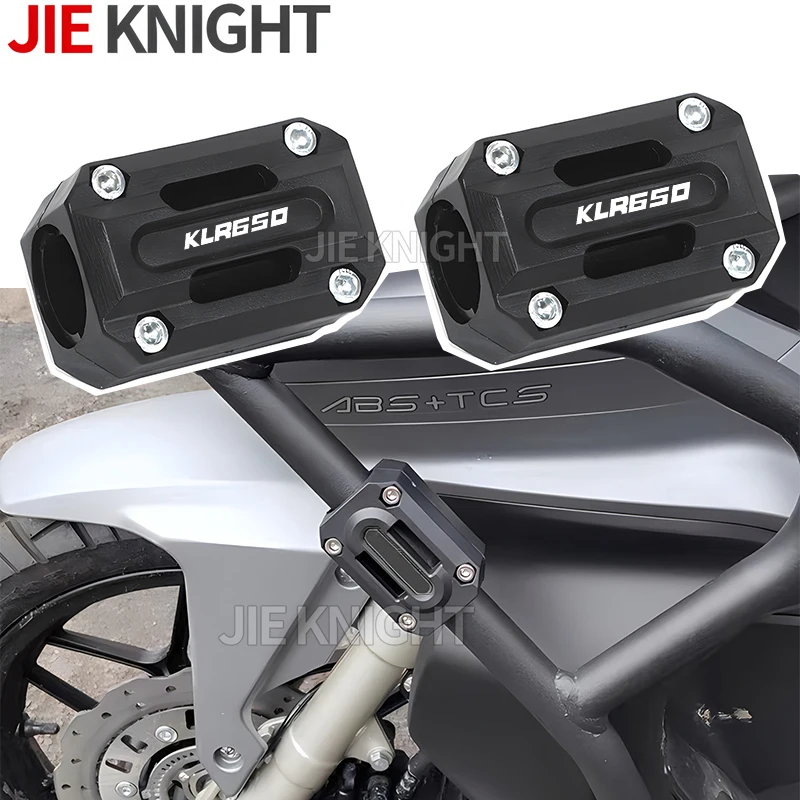

For Kawasaki KLR650 All years KLR650 Review KLR 650S 1990-2024 2018 Engine Protection Bumper Protection Accessories 22mm-28mm