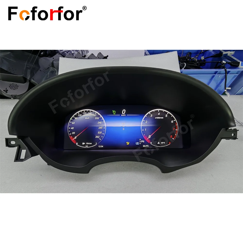 For Mercedes-Benz CLS 2012-2017 LCD Digital Cluster Upgrade Dashboard Instrument Panel Speedometer New Release Cockpit Screen-