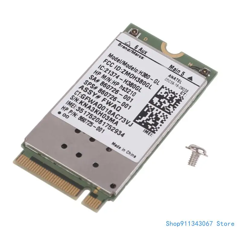 

WWAN Card H380-GL HSPA+ Mobile Module M.2 860726-001 for ZBook 17/15/15u Drop shipping