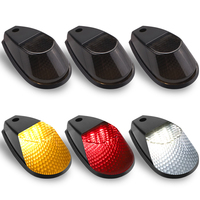 Yellow/Red/White Led Cab Roof Running Marker Lights Warning Clearance Light Turn Signal Lamp For Truck SUV Off Road 4x4 12V 24V