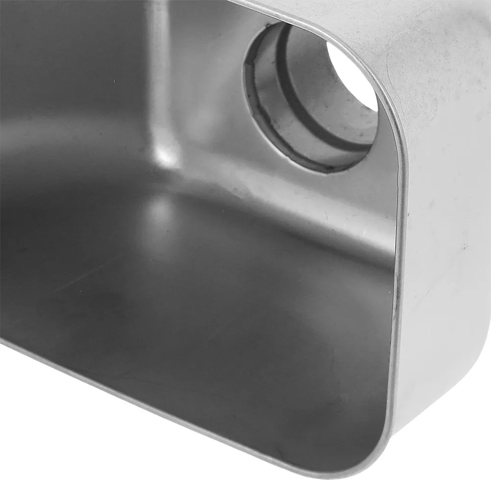 Stainless Steel Downspout Gutter Filter Efficient Roof Drainage Adapter for Rainwater Collection Outdoor Rainwater Gutter