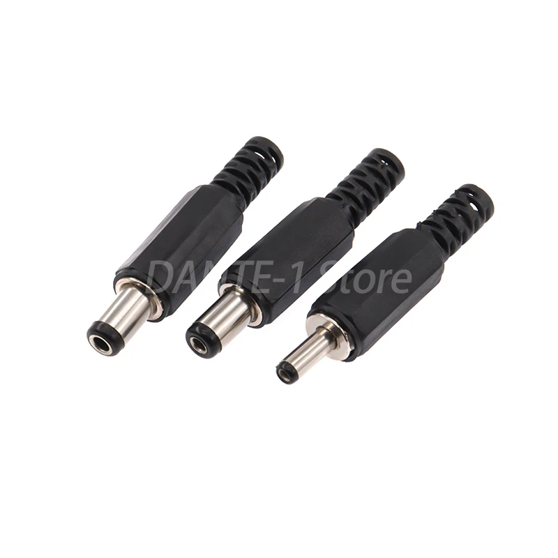 DC005 DC power male and female plug socket 5.5-2.1/2.5mm round hole connector 3.5-1.35mm