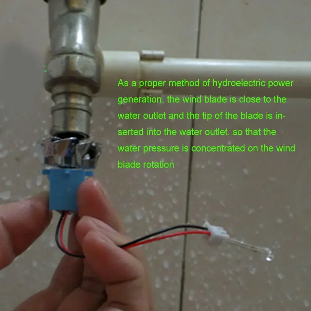 Small 0.01-15V Wind Turbine Hydroelectric Power Generator Dual-purpose Generator Waterproof M Icro Alternator Solar Power Parts