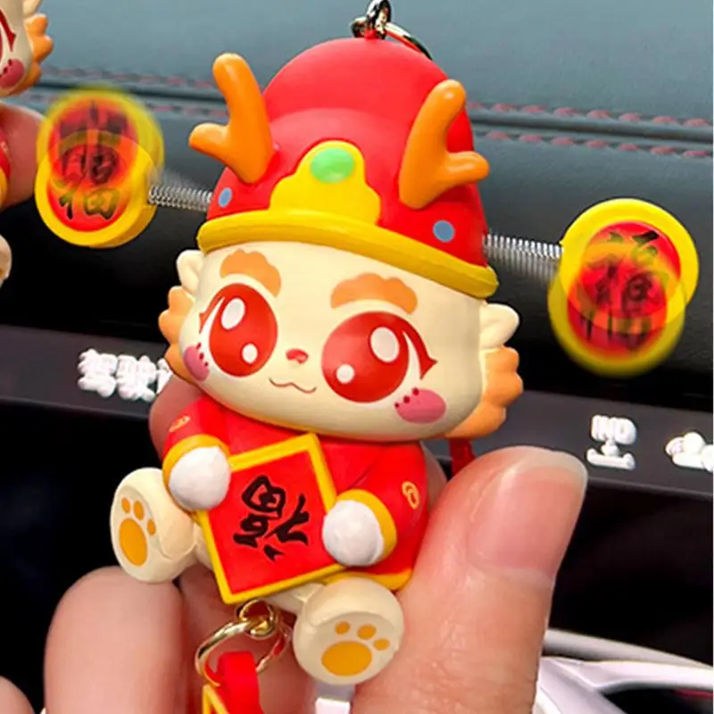 

Chinese New Year Snake Decorations Dragon Horned Snake Pendant Spring Festival Lucky Charm Car Interior Decoration For New Year