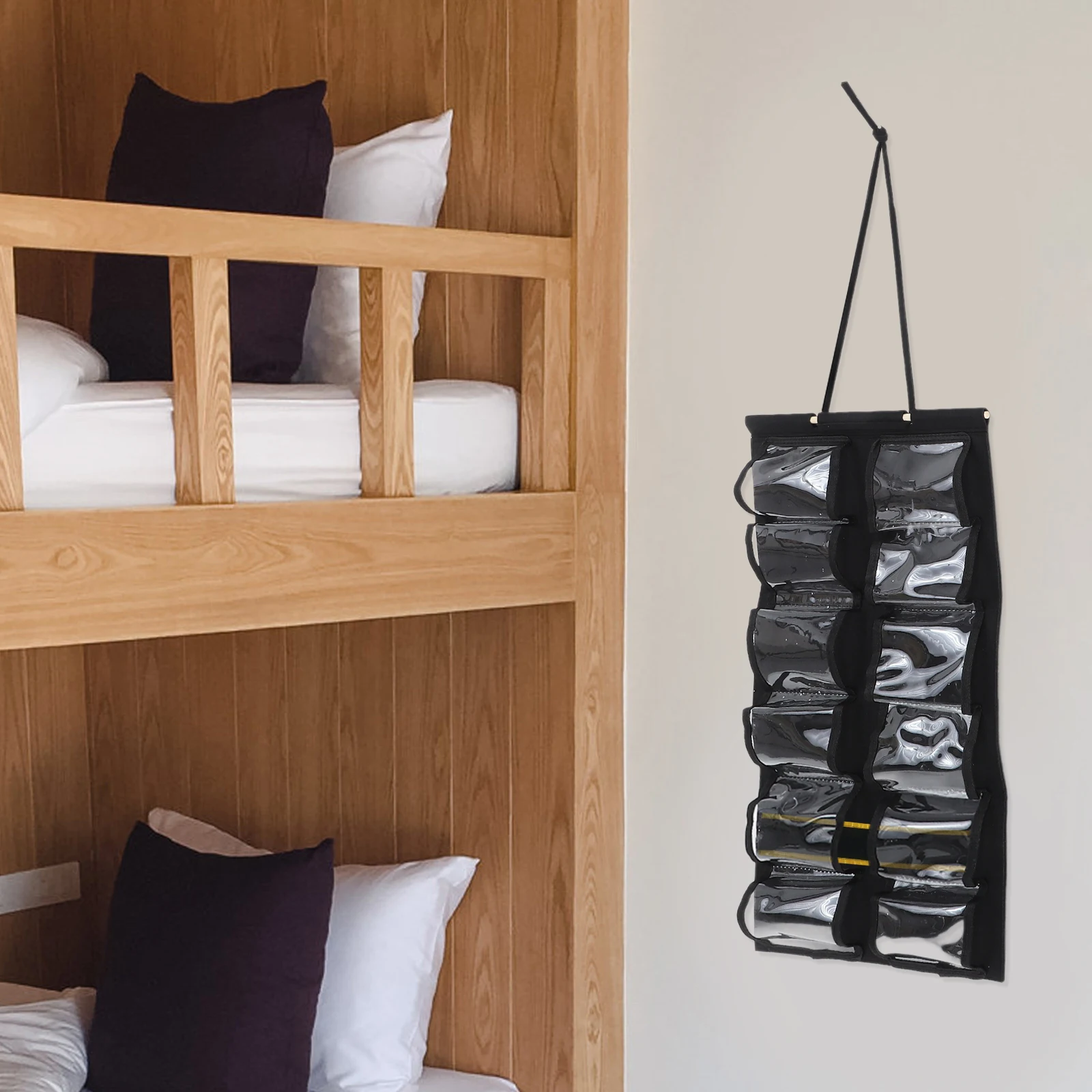 

Martial Arts Belt St Karate Storage Rack Taekwondo Supplies Display Pouch Wall Hanging Bag Medal ganizer PE Material