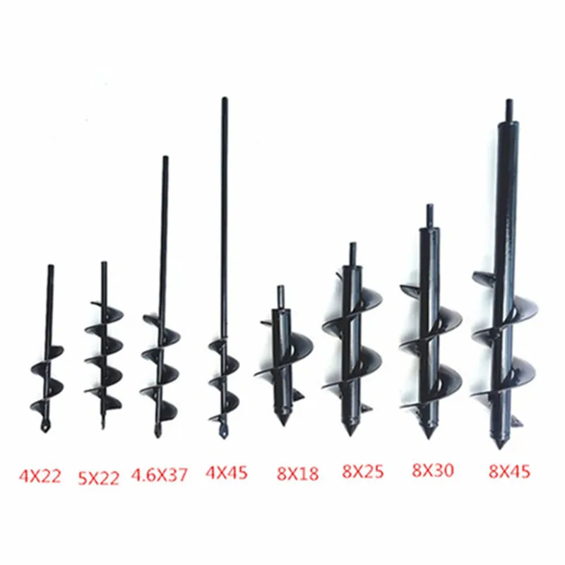 Drill Bit for Planting  - Garden Spiral Hole Drill and Bulb Planter Tool - Bedding Plants （Diameter3”*Length17.7”）