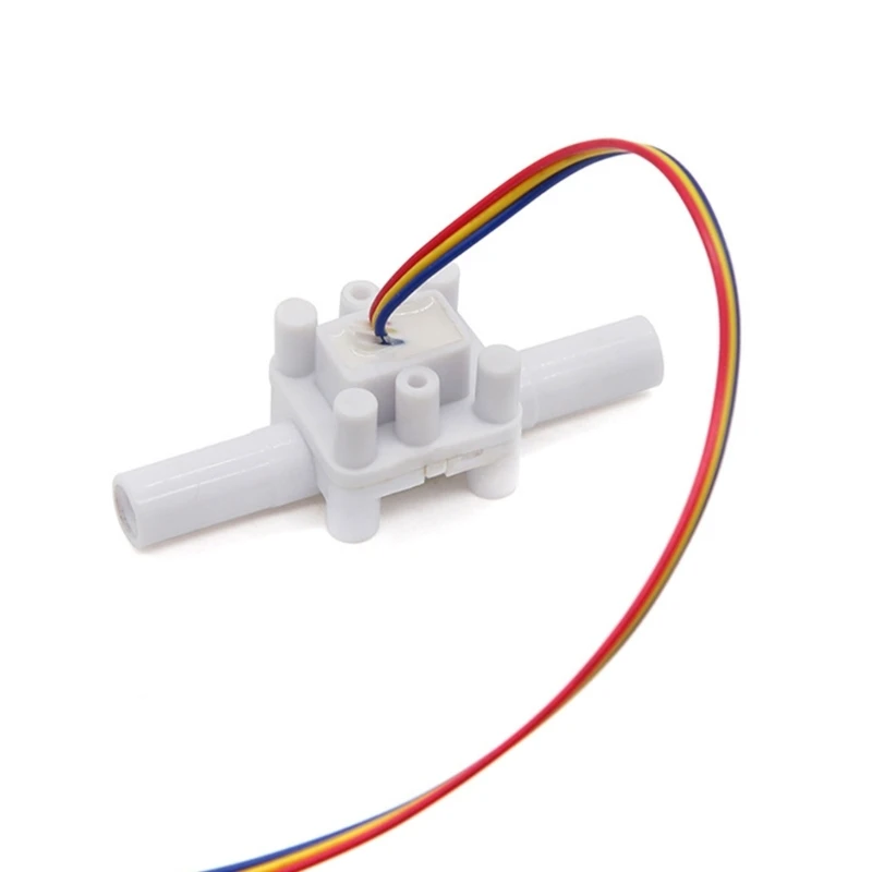   Miniature High Accuracy ABS Mini Hall Effect Flows Meter Quick Connection for Coffee Machine and Drinking Water System