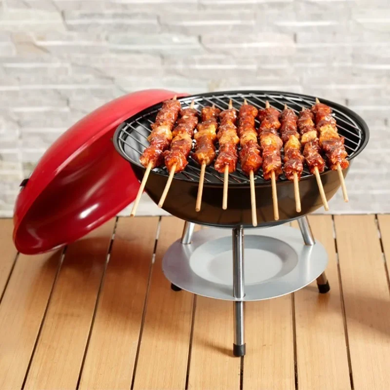 

Portable Small Cooking Grill Household Lightweight Convenient Charcoal Camping Grill Travel Picnic Camp Cooking Supplies