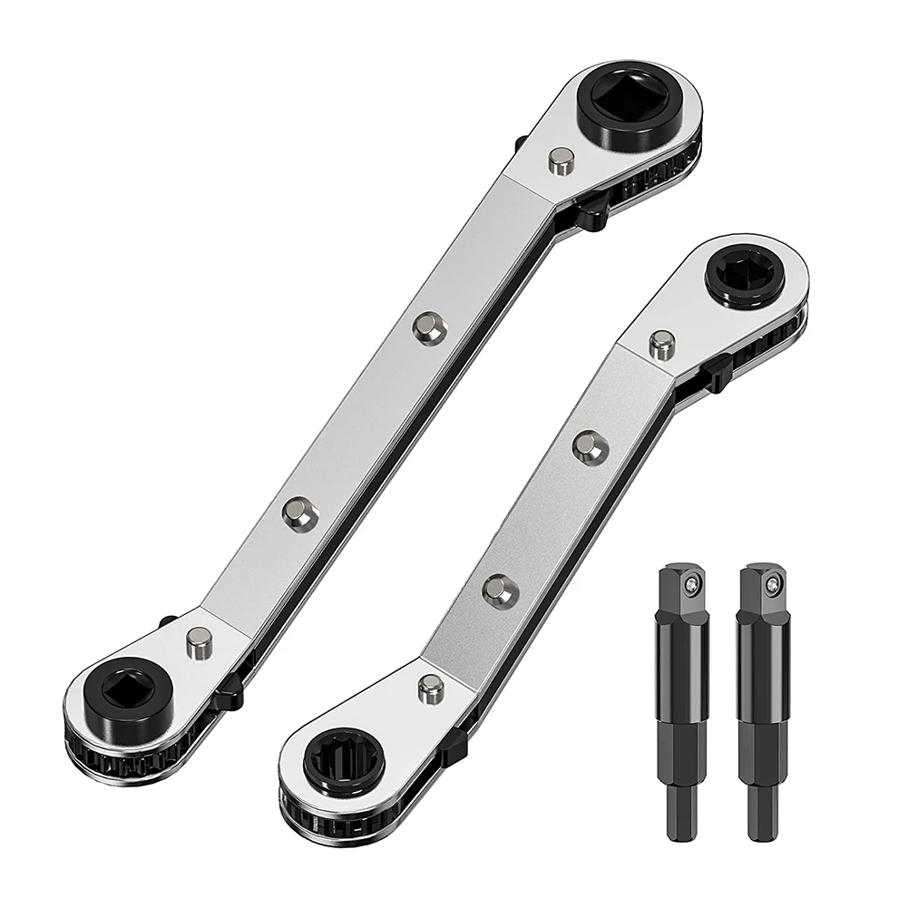 ABMH-3/8 Inch 1/4 Inch 5/16 Inch 3/16 Inch Ratchet Wrench AC Ratchet Tool Set For HVAC Equipment Repair