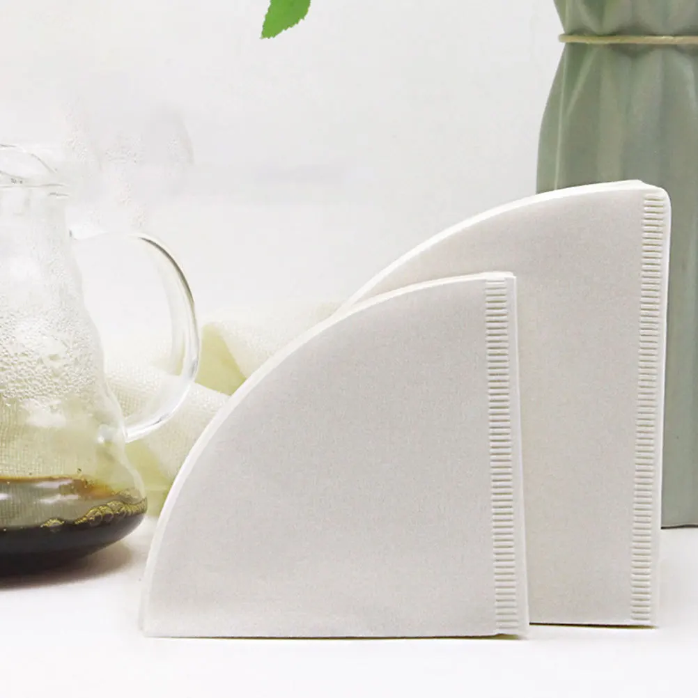 

50Pcs V02 Filter Paper for Pour-Over Coffee No Harmful Substances Easy to Use on Various Mugs and Cups Coffee