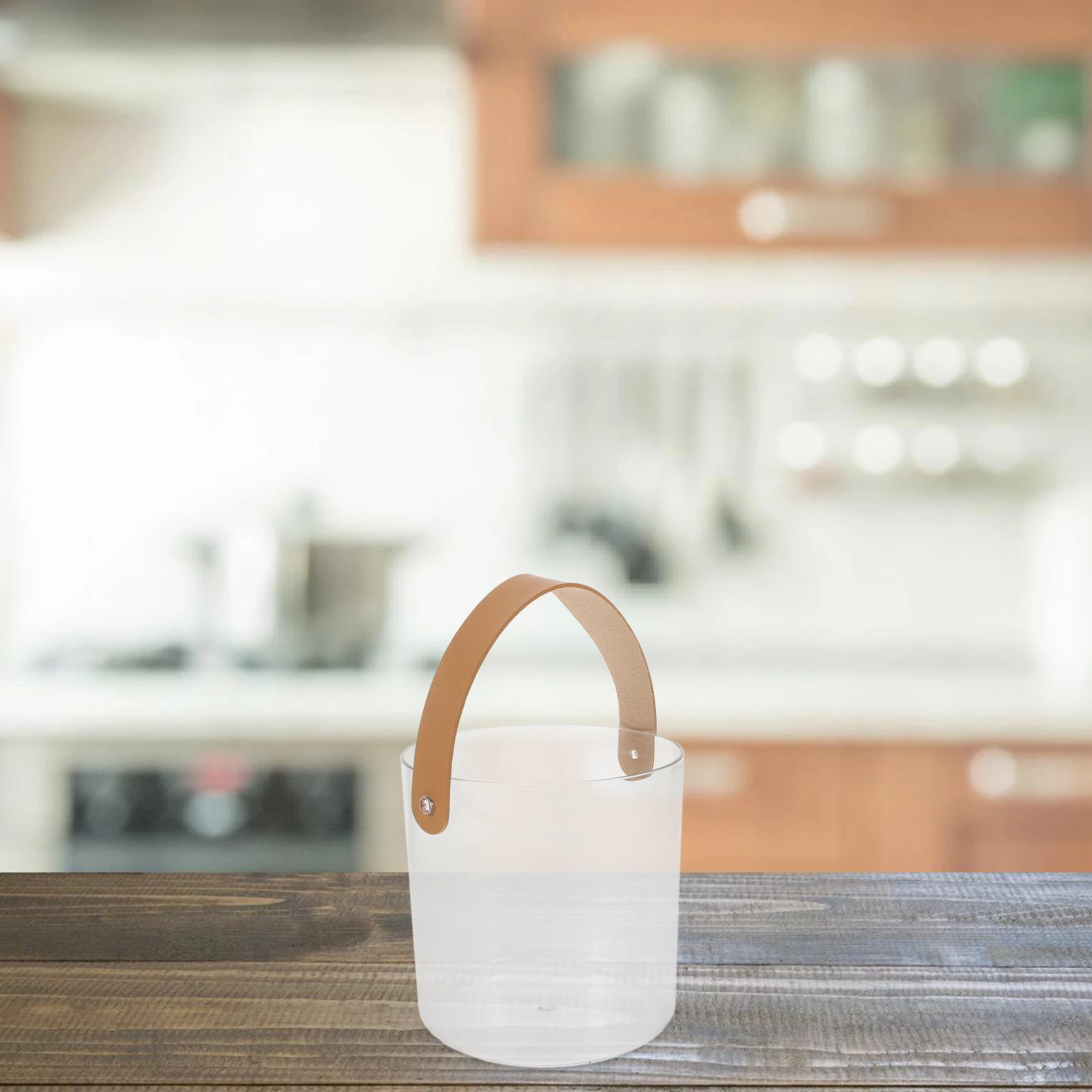 

Transparent Storage Baskets Woven Basket Home Decor Lightweight Portable Fruit Holder Pet