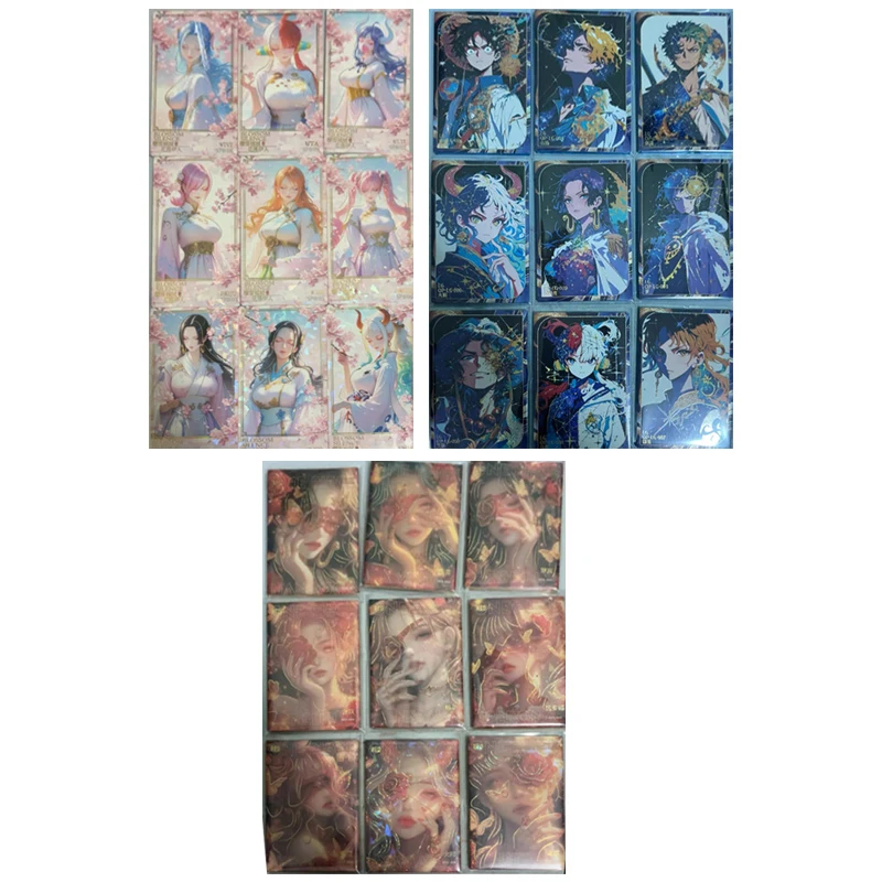 Japanese Anime ONE PIECE Card Set SPG SPB SPC LG RED Characters Yamato Vinsmoke Reiju Perona Boa Hancock Collectible Cards