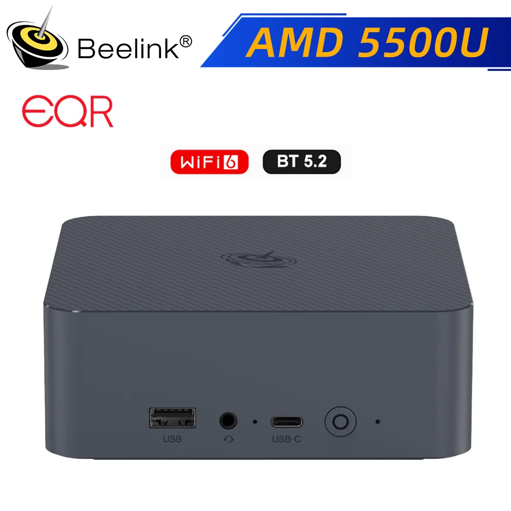 Beelink EQR7 AMD R7 7735HS EQR6 R5 6600U EQR5 R5 5500U Mini PC