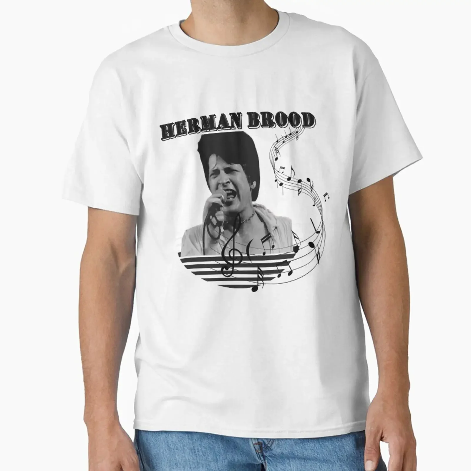 Herman Brood designed and sold by SprocketsFilmSi vintage Washed designer clothes Casual Breathable Stretched Soft Comfortable