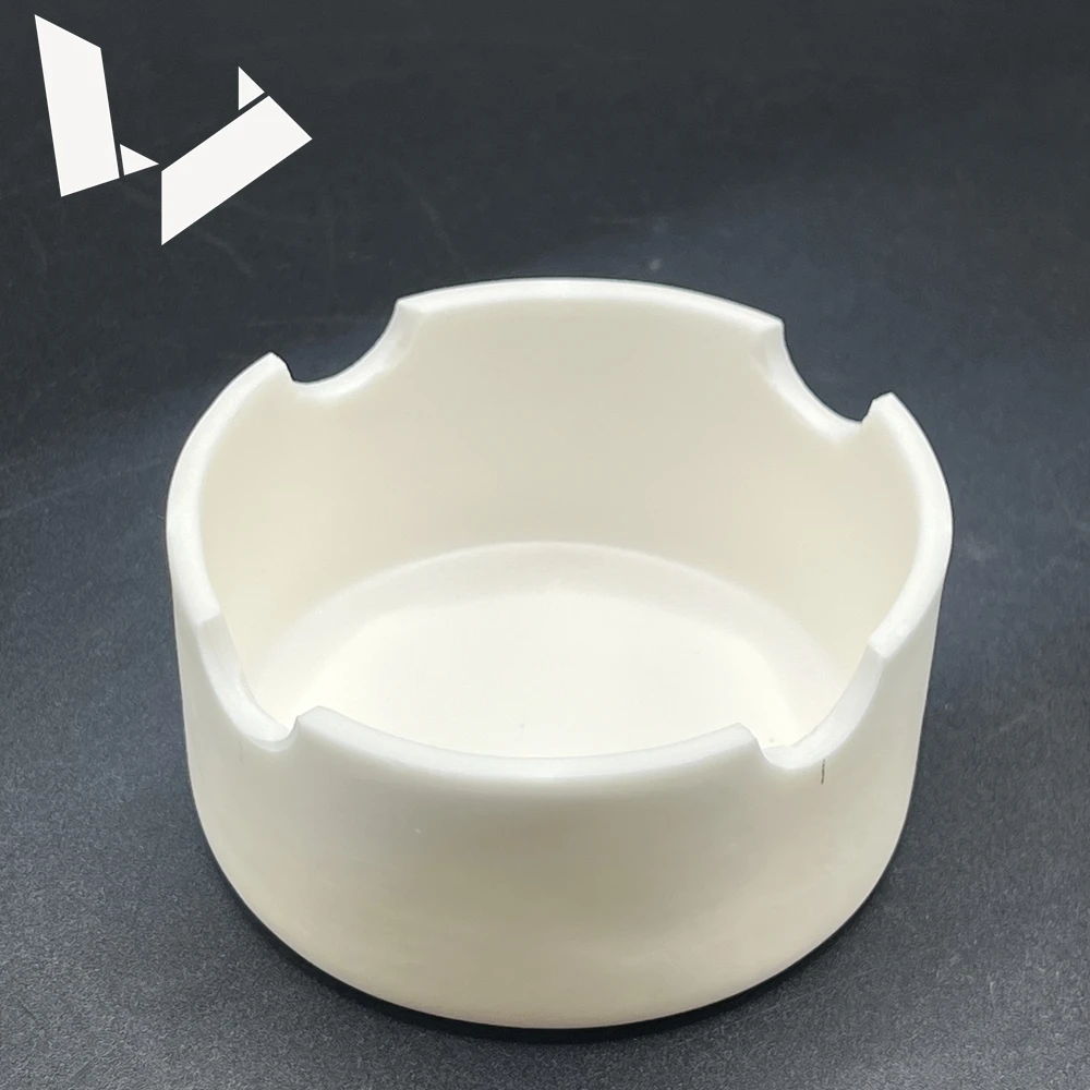 Round Alumina Crucible Tray with Ventilation holes for dental lab Sintering Zirconia Crowns Bridges Inlays Onlays Veneers