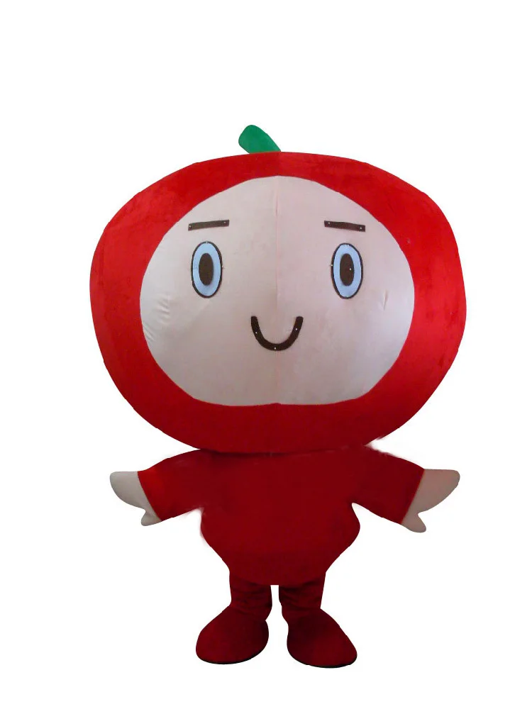 

red apple mascot costume custom fancy costume anime cosplay kits mascotte fancy dress carnival costume G0017