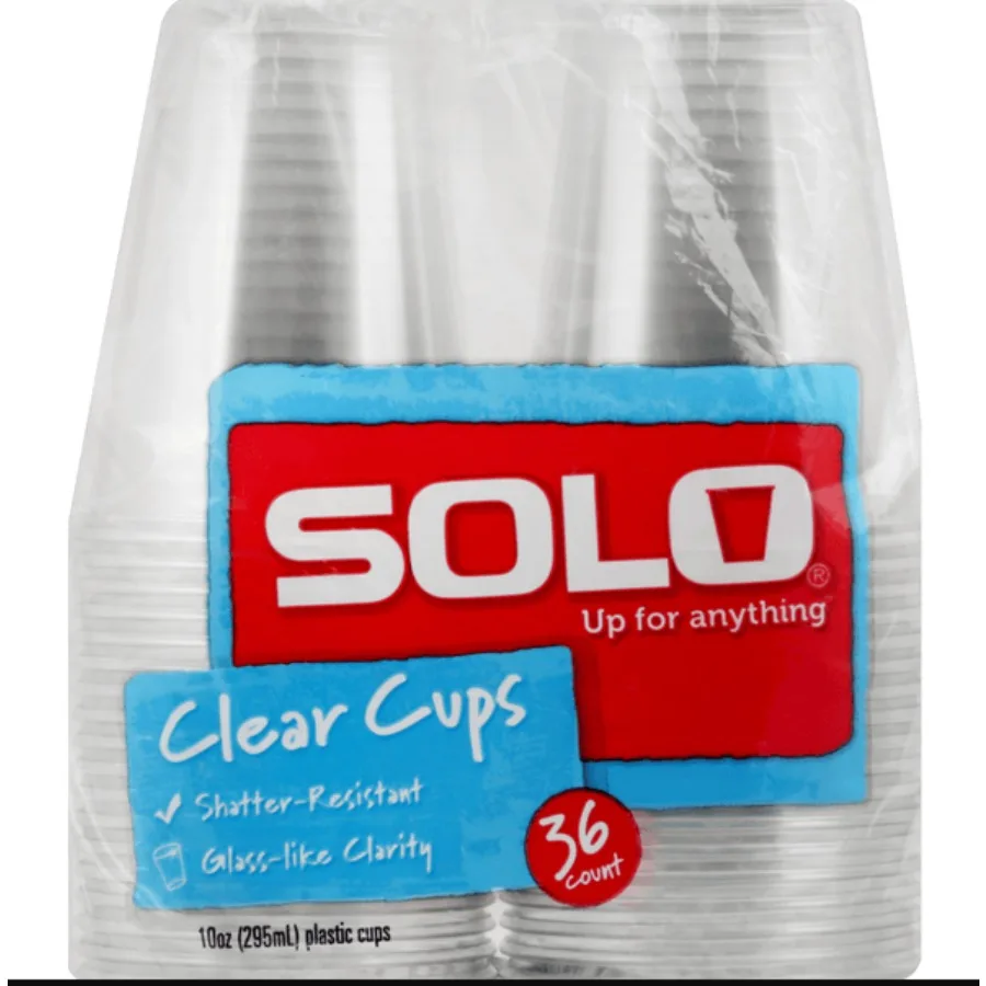 

SOLO Cups Clear 10 Ounce
