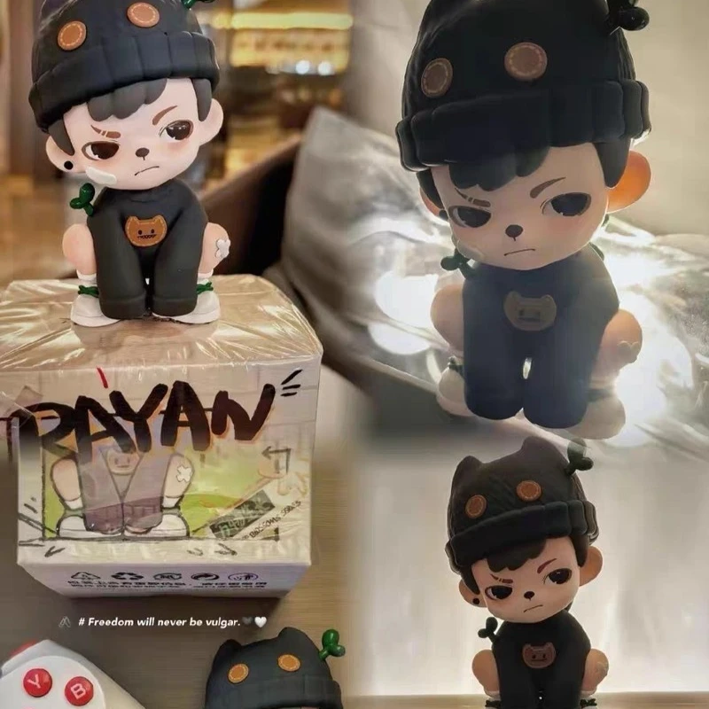 

Модная кукла Rayan Bubble TNT для мальчиков, игрушка для домашнего декора ручной работы для детей, подарок на день рождения, Новый год, молодежное поколение, слепая коробка