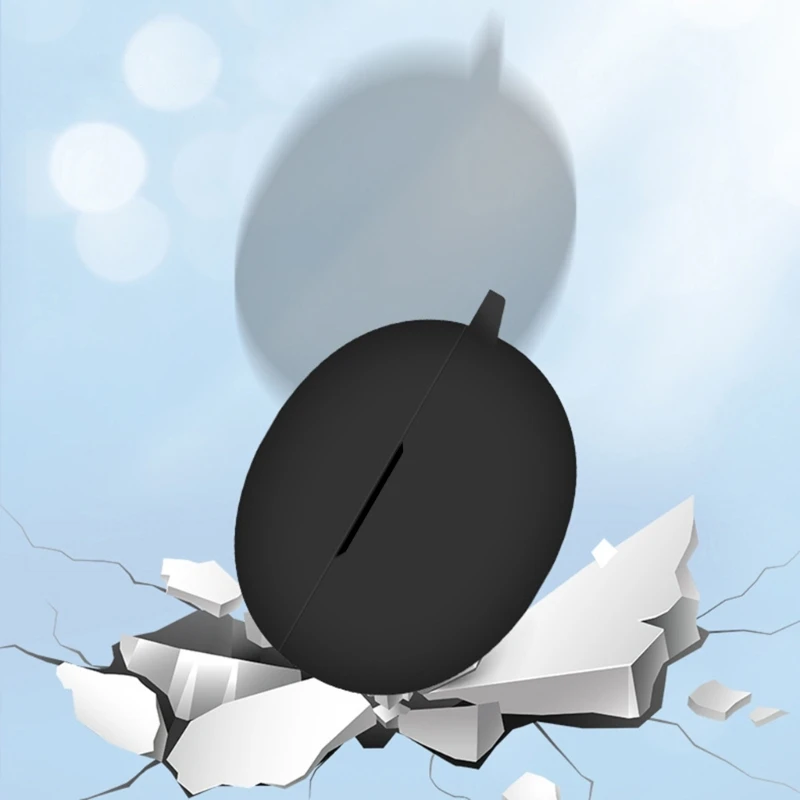 Miękka silikonowa osłona ochronna do ładowania bezprzewodowego odporna na wstrząsy wkładka douszna Suiatble do Redmi Buds 4 Active