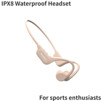 100% Original Bone Conduction Bluetooth Headset for Outdoor Sport 32G Swimming Headphones IPX8 Waterproof Sweatproof Earphones