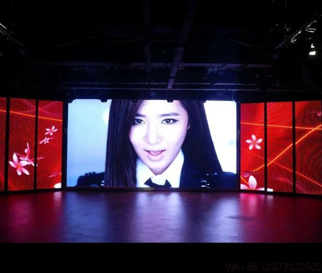 شاشة LED Vcore Best P3.91 HD شاشة خارجية فيديو جدار المرحلة تأجير الحفل شاشة 500*1000 ملم الإعلان #3