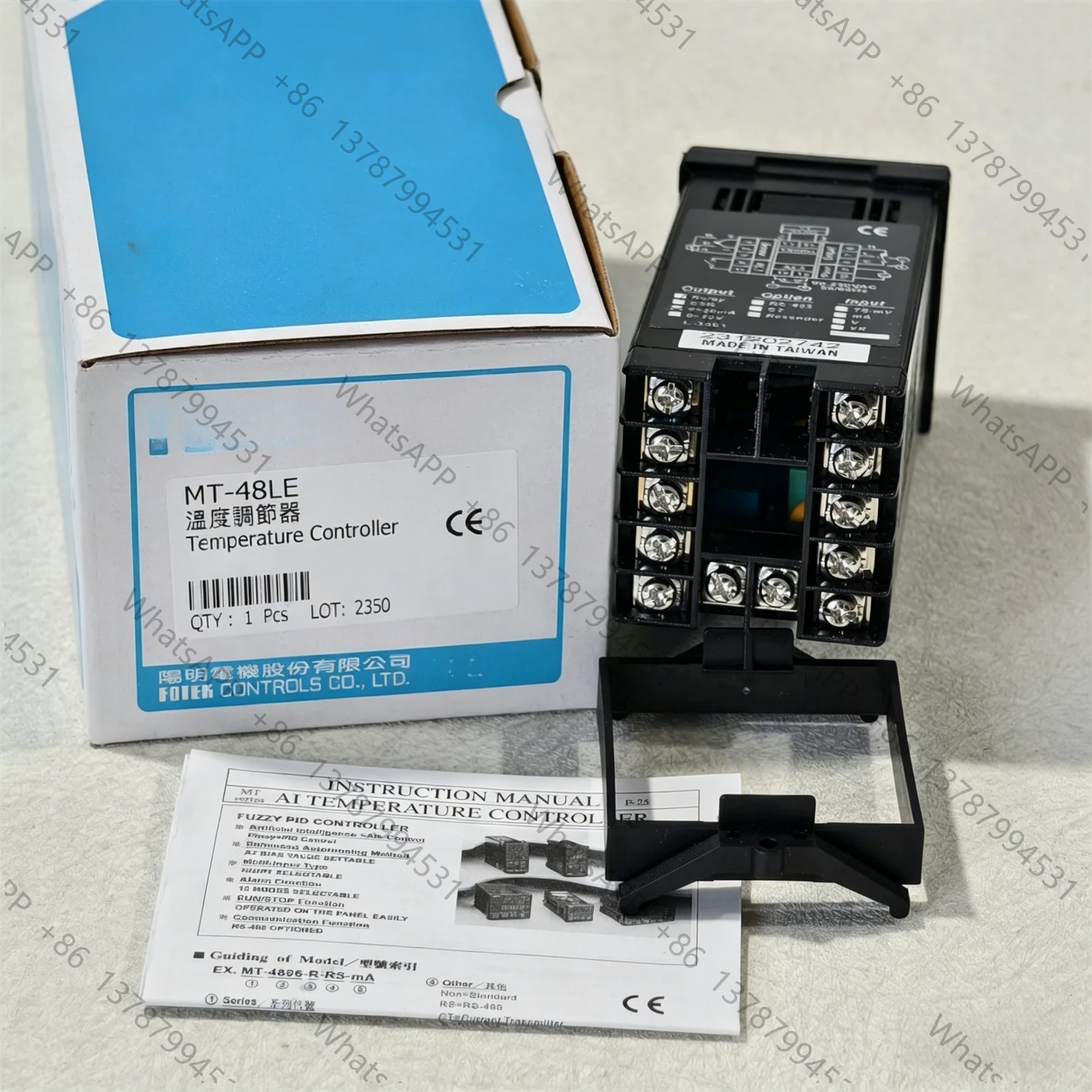 1PC MT48-L-E  MT48-V-E MT48-R-E  PID+Fuzzy Microcomputer Control Mode Temperature Module New Original