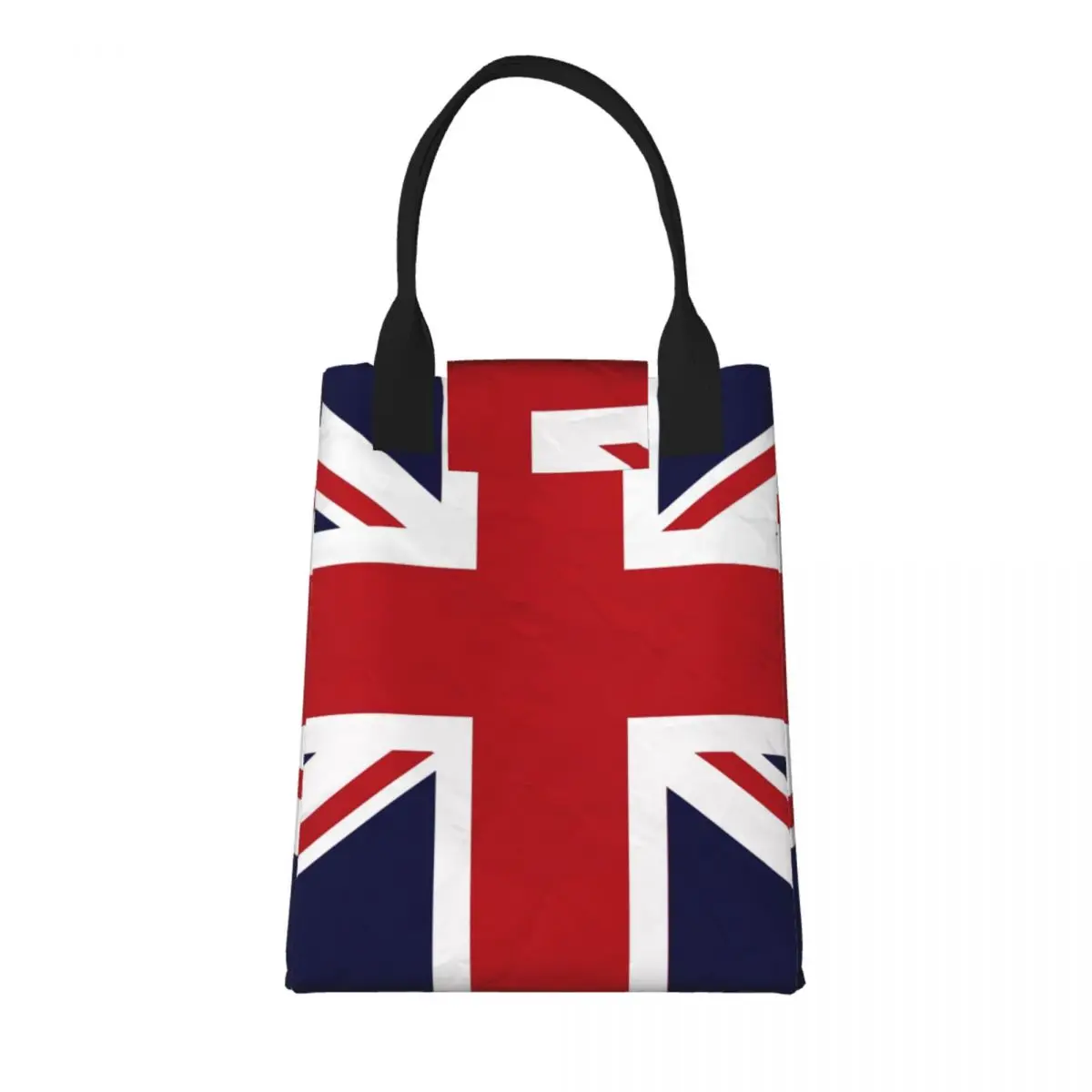 Union Jack Flag Of The UK Insulated Lunch Bag United Kingdom British Resuable Thermal Cooler Bento Box Food Container Tote Bags