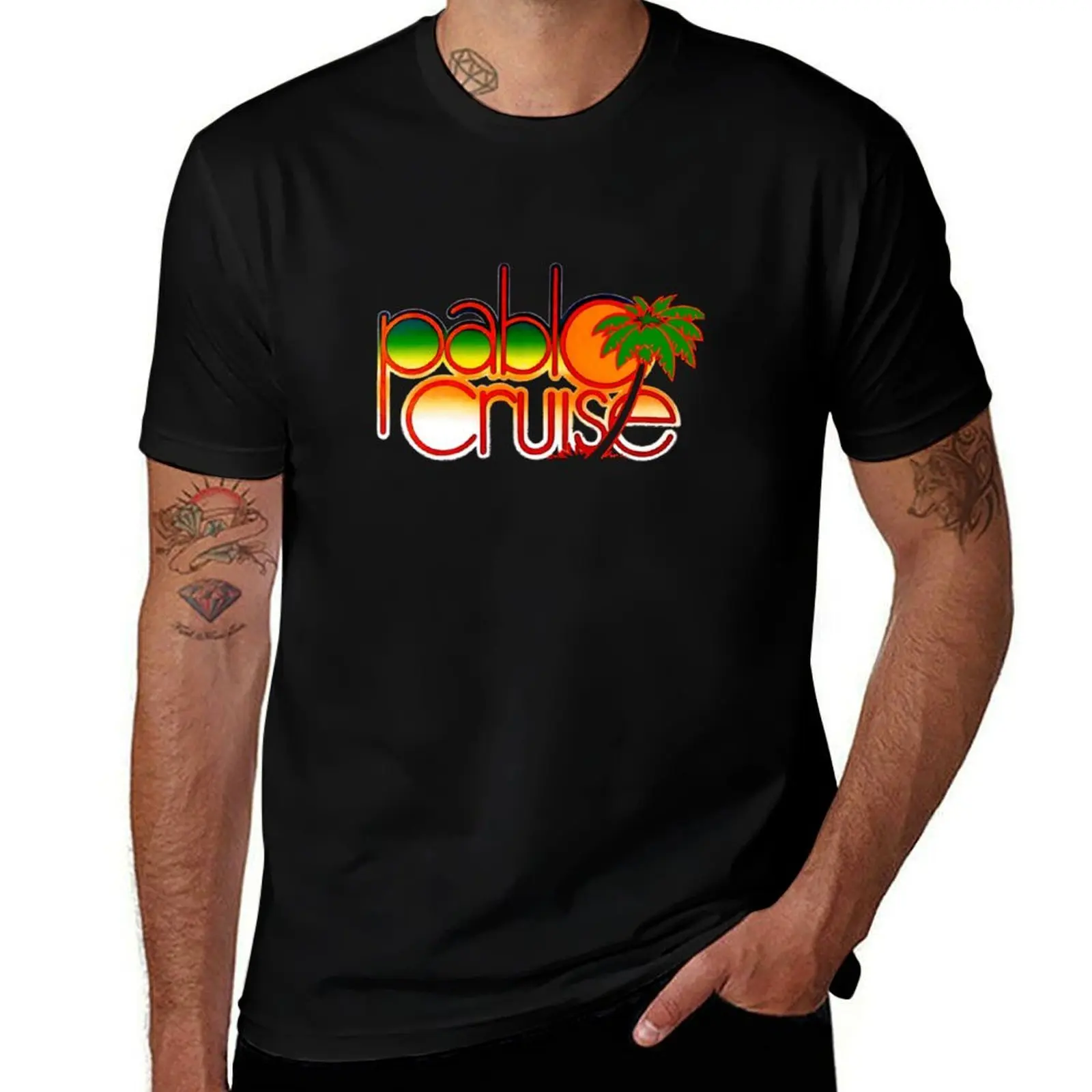 

Pablo Cruise Yacht Rock Homage T-Shirt t shirt for man t shirt man cotton black cotton t-shirt plain for man package T-shirt