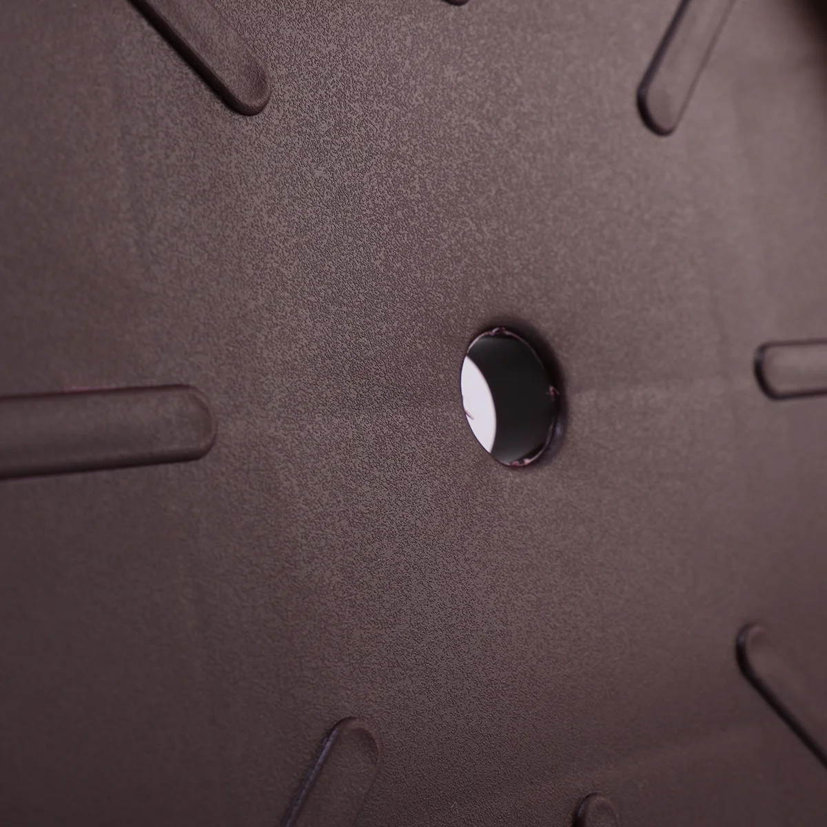 

Movable Flowerpot Tray Plastic Plant Pots Base with Wheels Water Design for Home Garden Brown 27cm 24cm Durable Easy