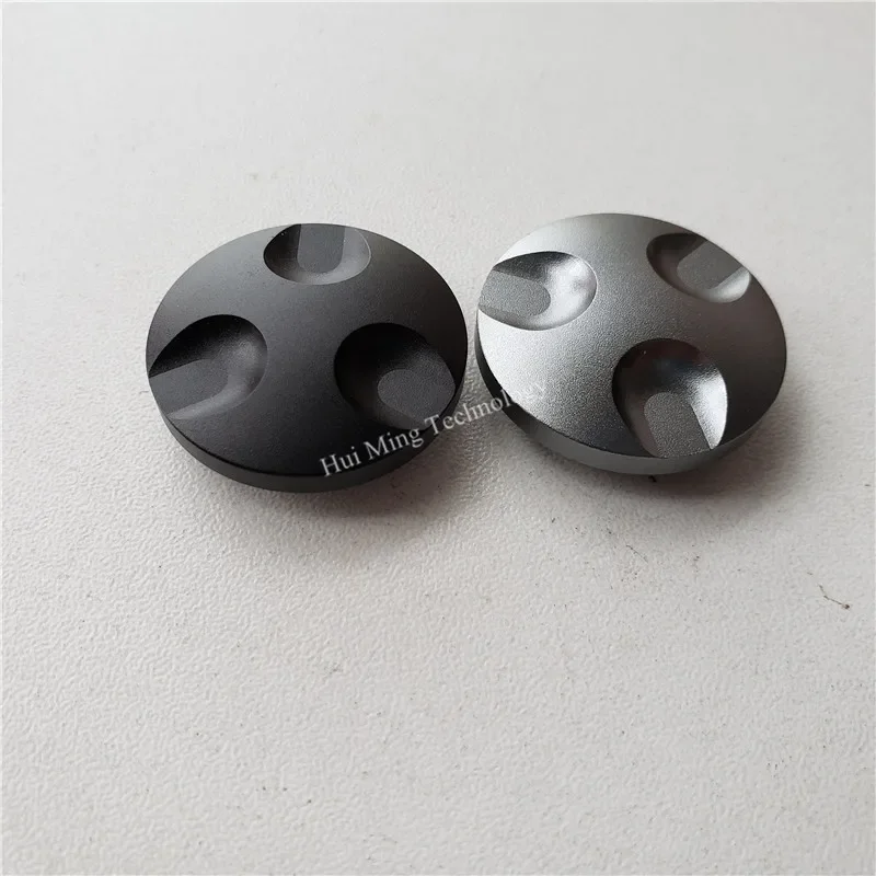 2pcs aluminum Plastic knob Cap potentiometer knobs Black Matte 29*10mm D shaft Car Button Volume Switch Tube Amplifier Control