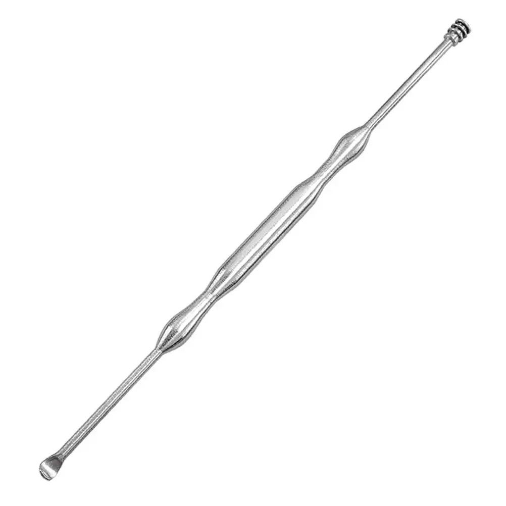 5Pcs Ergonomic Stainless Steel Earwax Cleaning Tools Set Ear Spoon Earpick Scoop for Professional Personal Ear Hygiene Use