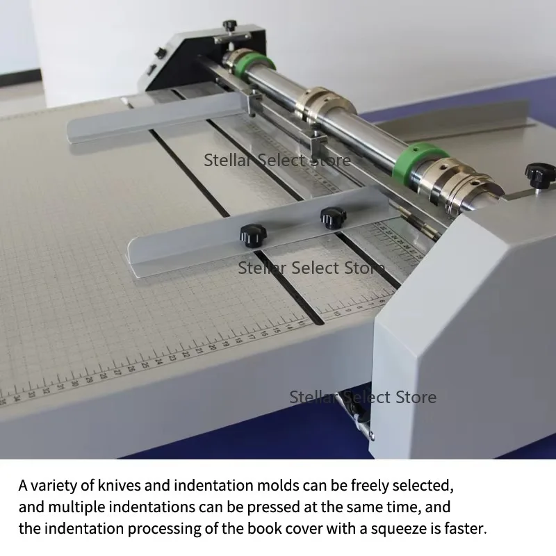 A2 Multi-function Electric Paper Book Cover Creaser 660MM Perforated Cutting Perforating And Creasing Machine for Office