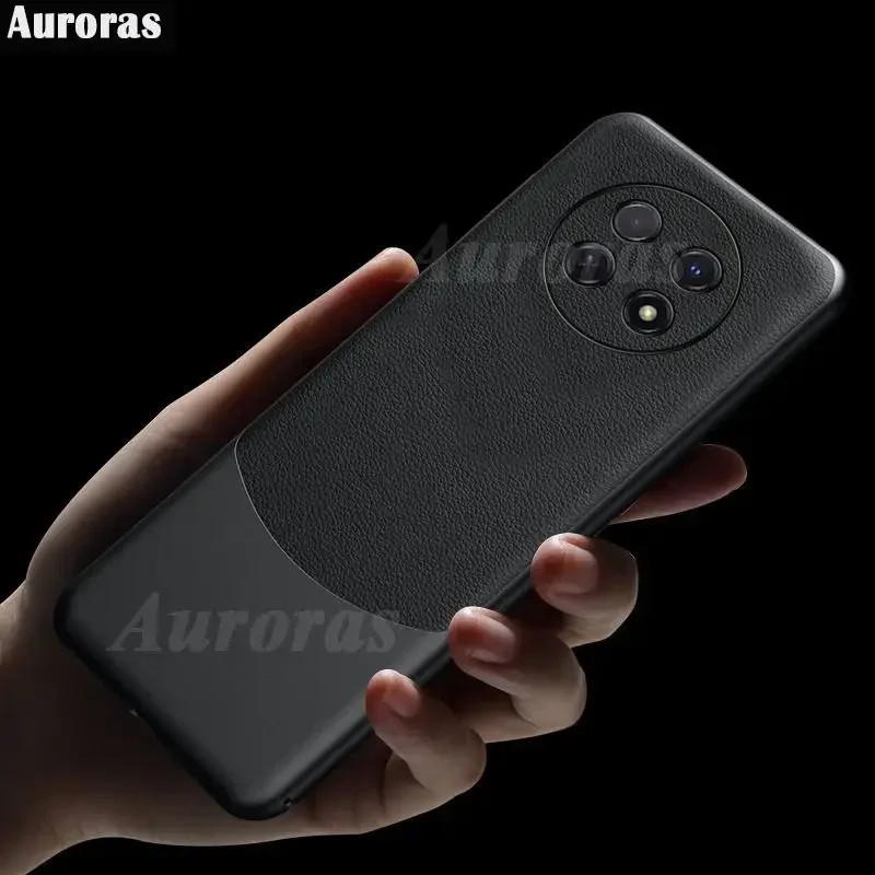 For Realme 13 Pro 5G Cover Car Magnetic Suction Leather Shockproof Soft Shell For Realme 13 Pro Plus 5G 13 4g Phone Case