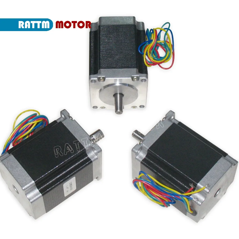 【EU Ship】3 or 4 Pcs Nema23 57 Stepper Motor Stepping Motor 23HS8430 76mm 270Oz-in 3A 23HS8430 for 3D Print CNC Router Machine