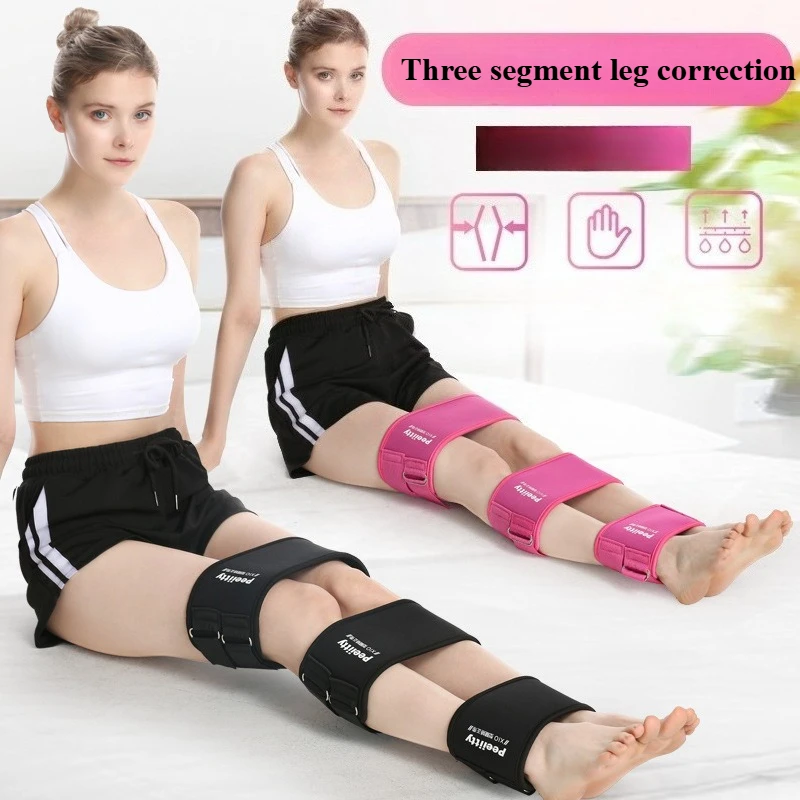 Leg Correction Band Adult Unisex O Type X Shape Bow Legged Strap Thigh Knee Aligner Orthopedic Device Fixer Posture Trainer