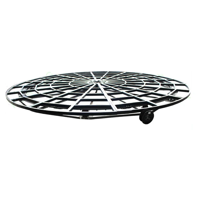 Classic car turntable for safe driving exits
