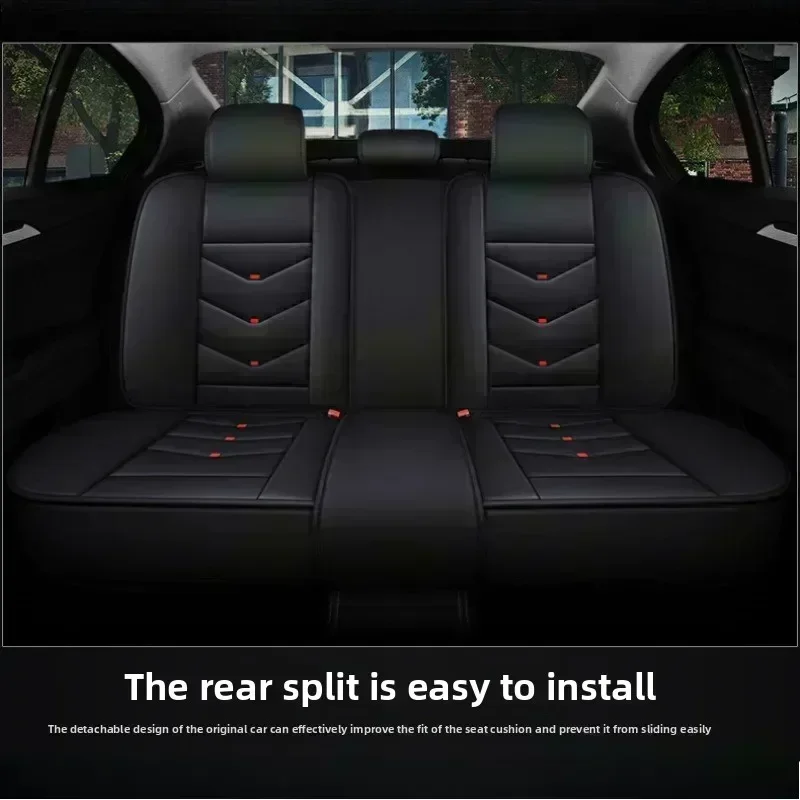 لجي إم سي كانيون غطاء مقعد السيارة مريح الخصر الثابتة الجلود الاصطناعية مقاوم للماء والأوساخ مقاومة كل غطاء مقعد التفاف