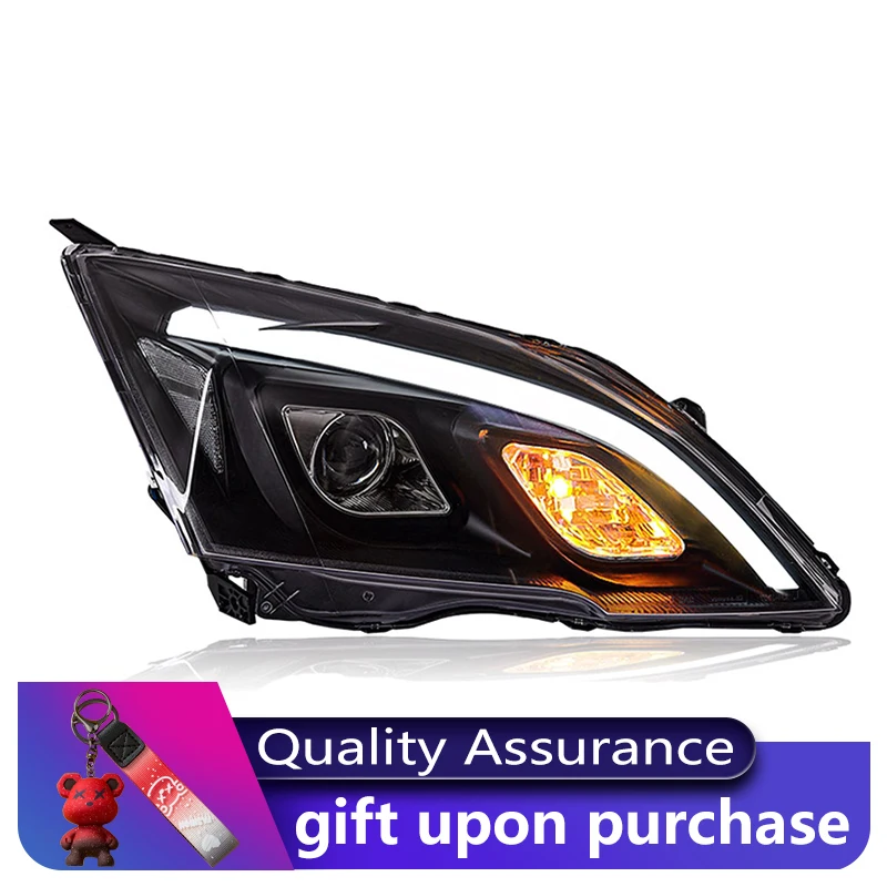 

Модифицированная Автомобильная фара для Honda CRV 2007-2011, передняя стандартная фара DRL, светодиодная подсветка для мобильного телефона, автоматические аксессуары