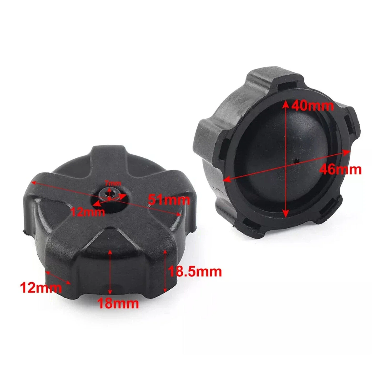 Tampa do Tanque de Combustível para Suzuki LT50 ATV de Quatro Rodas 1984-2001, Substituição da Tampa de Combustível a Gasolina 44200-04610-000, Acessórios para Carros