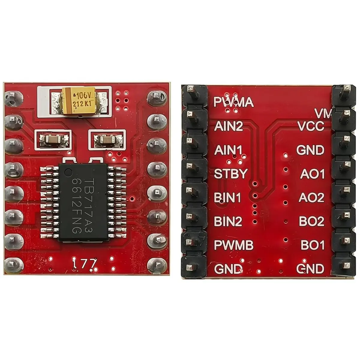 5PCS TB6612FNG Dual Motor Driver Controller Board DC Stepper Motor Driver Module for