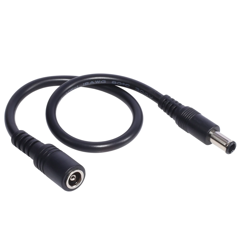 DC 6.5x4.4mm Extend Power Cable 6.0x4.4mm for SONY VAIO Notebook Charger Supply Extension Cord 18AWG 30cm